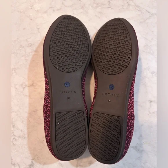 Rothy's Fig Python Flat - Retired color